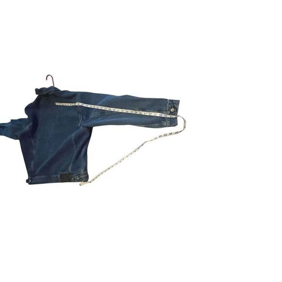 Polo Jeans Co. Ralph Lauren Womens Blue Button Front Cotton Denim Jacket Medium - Picture 9 of 16